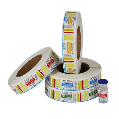 Label Botol 10ml Tahan Minyak, Label Botol Vinyl Lebar 6cmcm