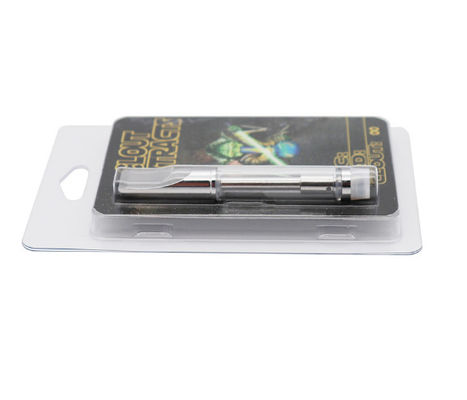200gsm Art Paper Silver Hologram Blister Card Packaging Untuk Pena Cbd