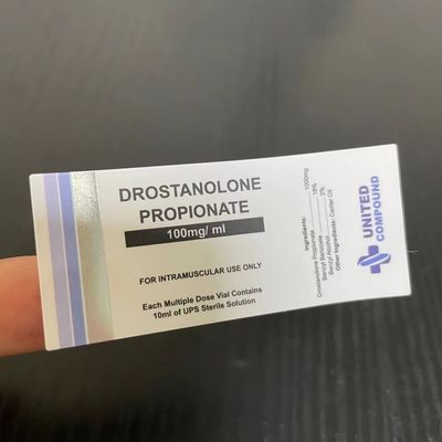 Label Botol ISO9001 PMS Warna 26mm Panjang 30ml Dengan Pencetakan Foil Perak