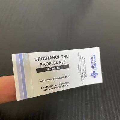 Label Botol ISO9001 PMS Warna 26mm Panjang 30ml Dengan Pencetakan Foil Perak