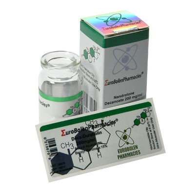 Cetak Timbul Label Botol 25mm Lebar 10ml Untuk Steroid Sustanon 250