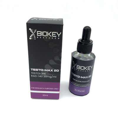 350gsm Art Paper 10ml Botol Kemasan Kotak Warna Pantone untuk Obat
