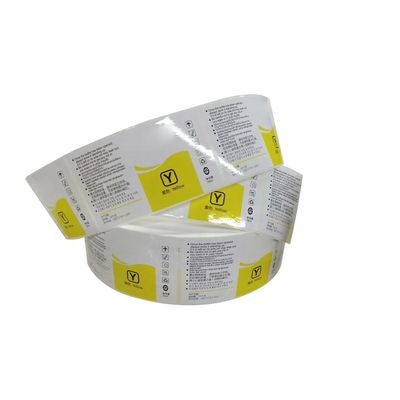 CMYK Printing Steroid Vial Labels, Label Botol Pil 35x84mm Untuk Vitamin