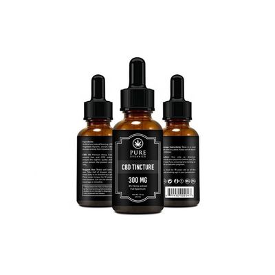 Label Botol Kaca Kertas Vinyl, Label Botol Cbd Cetak Offset