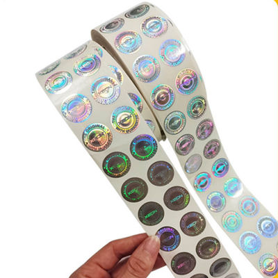 Label Botol Hologram Anti Palsu Digital Printing Label Botol Hologram