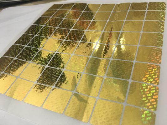 Label Botol Hologram Anti Palsu Digital Printing Label Botol Hologram
