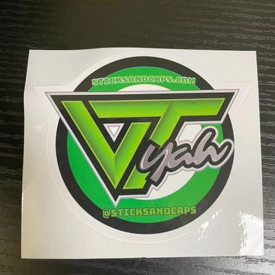 Perekat Kuat Glossy Lamination PVC Vinyl Sticker Tahan Beku