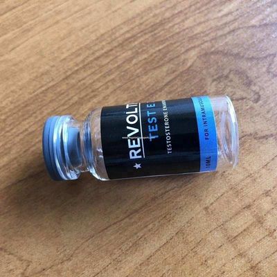 Label Botol Anti Palsu Hologram Vinyl 10ml Warna CMYK untuk Obat