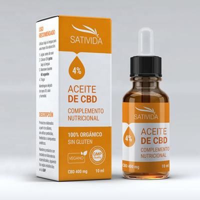 250g 10ml Kotak Kemasan Botol, Kotak Kaku Dicetak Warna CMYK