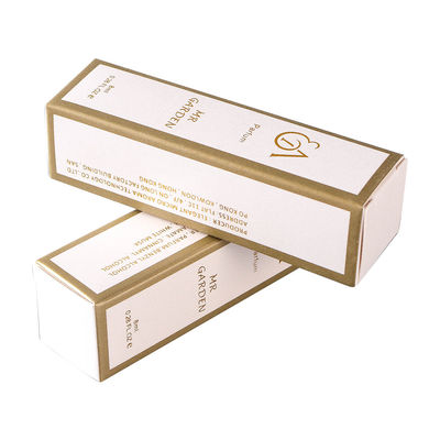Foil Emas 105mm Kotak Kertas Kosmetik Karton Tinggi Untuk Botol Parfum Minyak Esensial