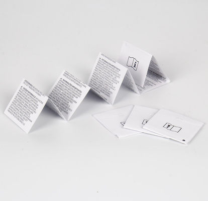 Pencetakan Leaflet Kustom 160gsm Putih Daur Ulang Matt Laminasi