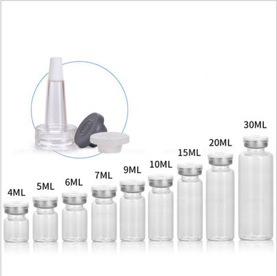 Botol Kaca Obat Transparan 2ml Botol Farmasi Kecil