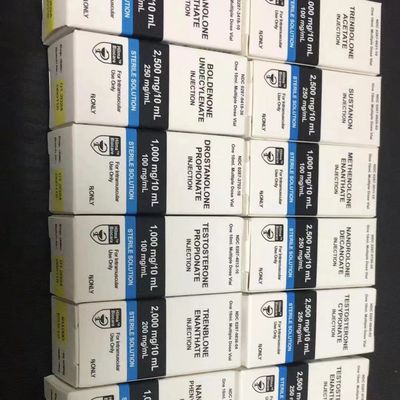 Merek Kustom Hilma Biocare 300gsm Karton 10ml Kotak Kertas Dengan Label, Selebaran Yang Sesuai