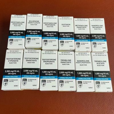 Merek Kustom Hilma Biocare 300gsm Karton 10ml Kotak Kertas Dengan Label, Selebaran Yang Sesuai