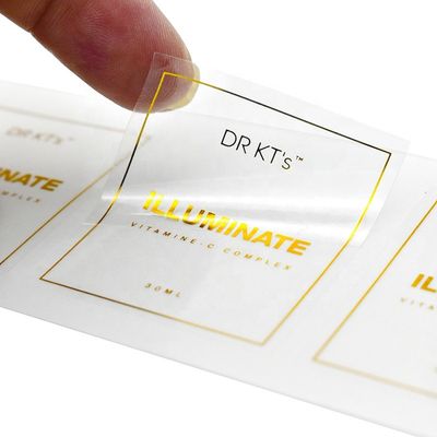 Stiker Vinyl PVC Warna Pantone, Stiker Stempel Foil Anti Palsu